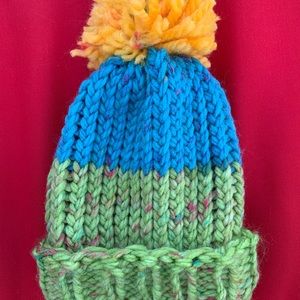 New Born Baby Pom Pom Beanie
